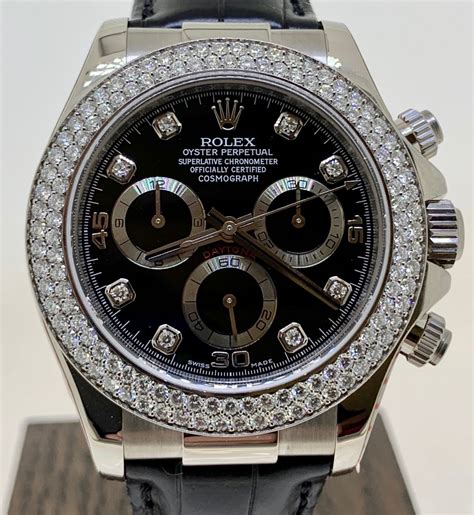 rolex cosmograph daytona with diamonds